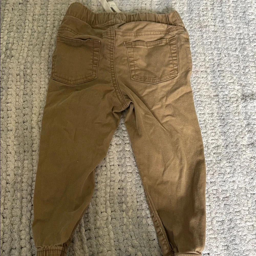 Tommy Bahama Green Navy and Brown Plaid Button-Up Shirt and Matching Pants - Picture 9 of 9